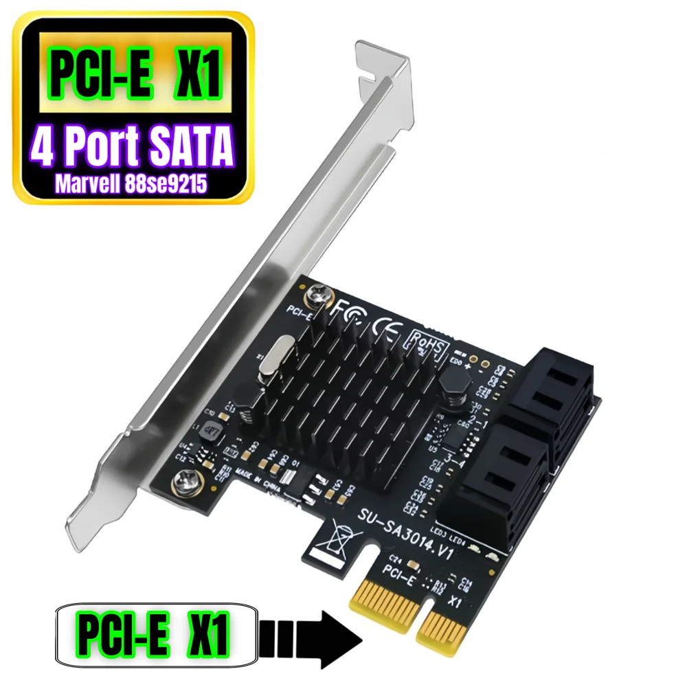 Carte Contrôleur PCIe SSD M2 de Type SATA et/ou PCIe - 2 Ports M.2 Type