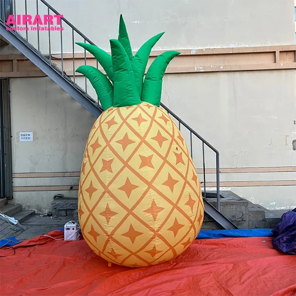 Giant Inflatable Fruit Pineapple Model /custom Movable Inflatable Fruit Costume Mascot