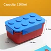 1300ml rectangular blue