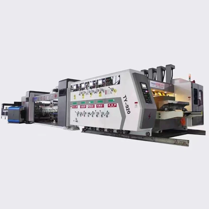 Alibaba.com: Automatic 2/3/4 colors flexo printer slotter die cutter ...