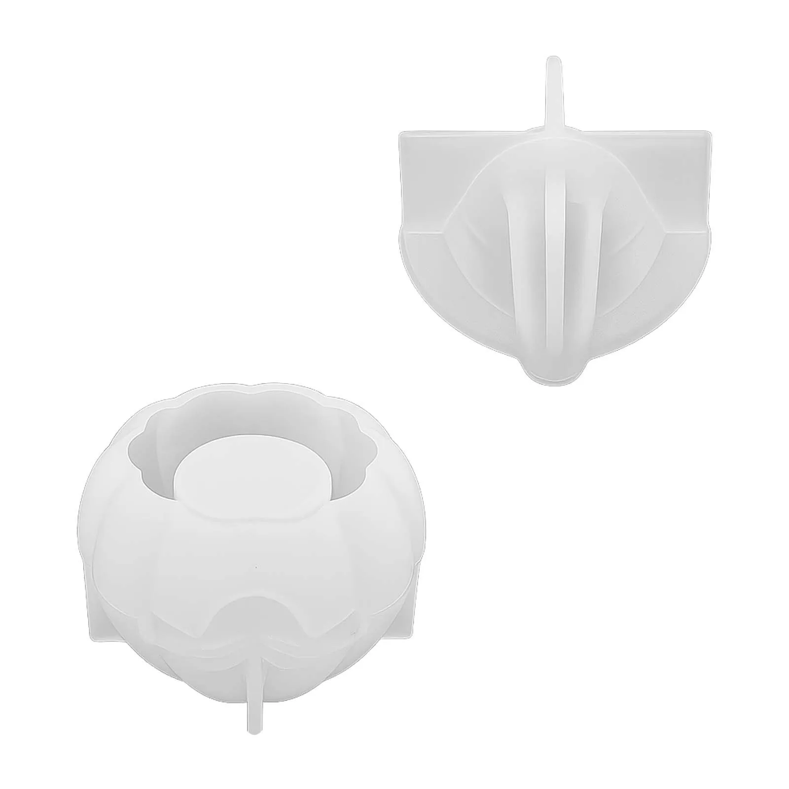 Halloween Creative DIY Silicone Resin Crystal Drop Pumpkin Candle Cute Cartoon Ornaments for Holiday Gifts Cake Tools manufacture