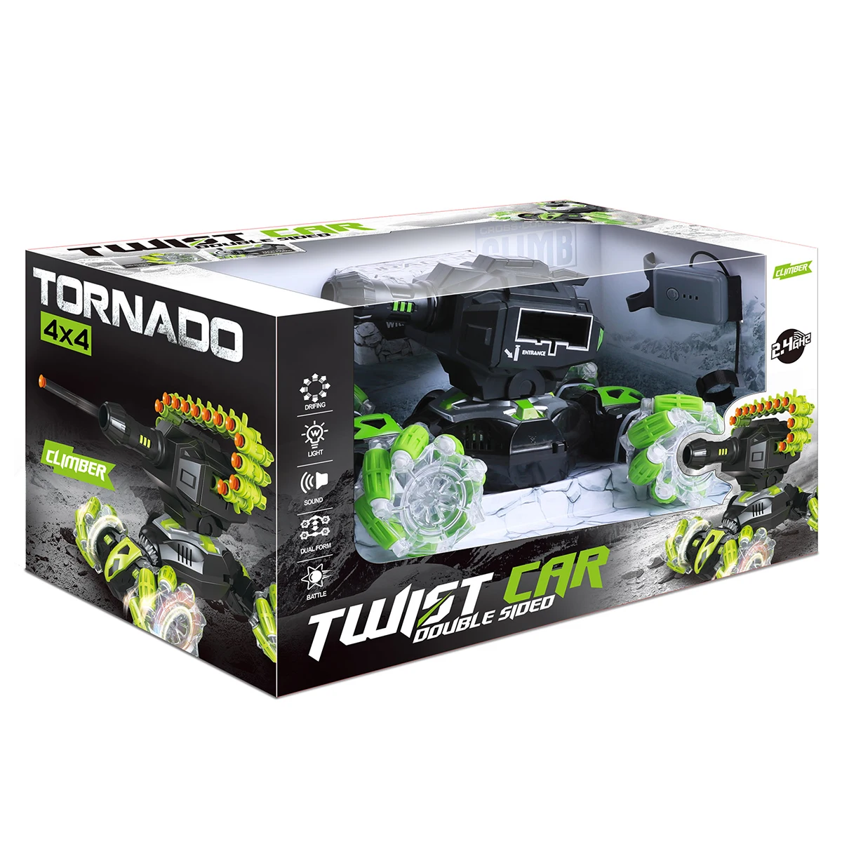 2023 4WD Stunt RC Car with Gesture Sensing Charger