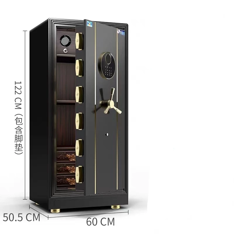 Fashional Electronic Touch Big office Fireproof Safe box Heavy Digital Home Fire Proof Safe Biometric Security Box