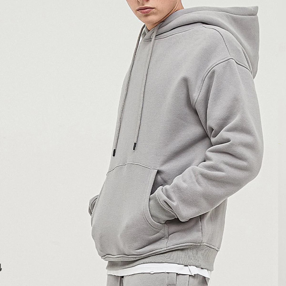 Cremallera Kiabi Sudaderas Hombre Con Cremallera Y Sin Capucha - Main Image