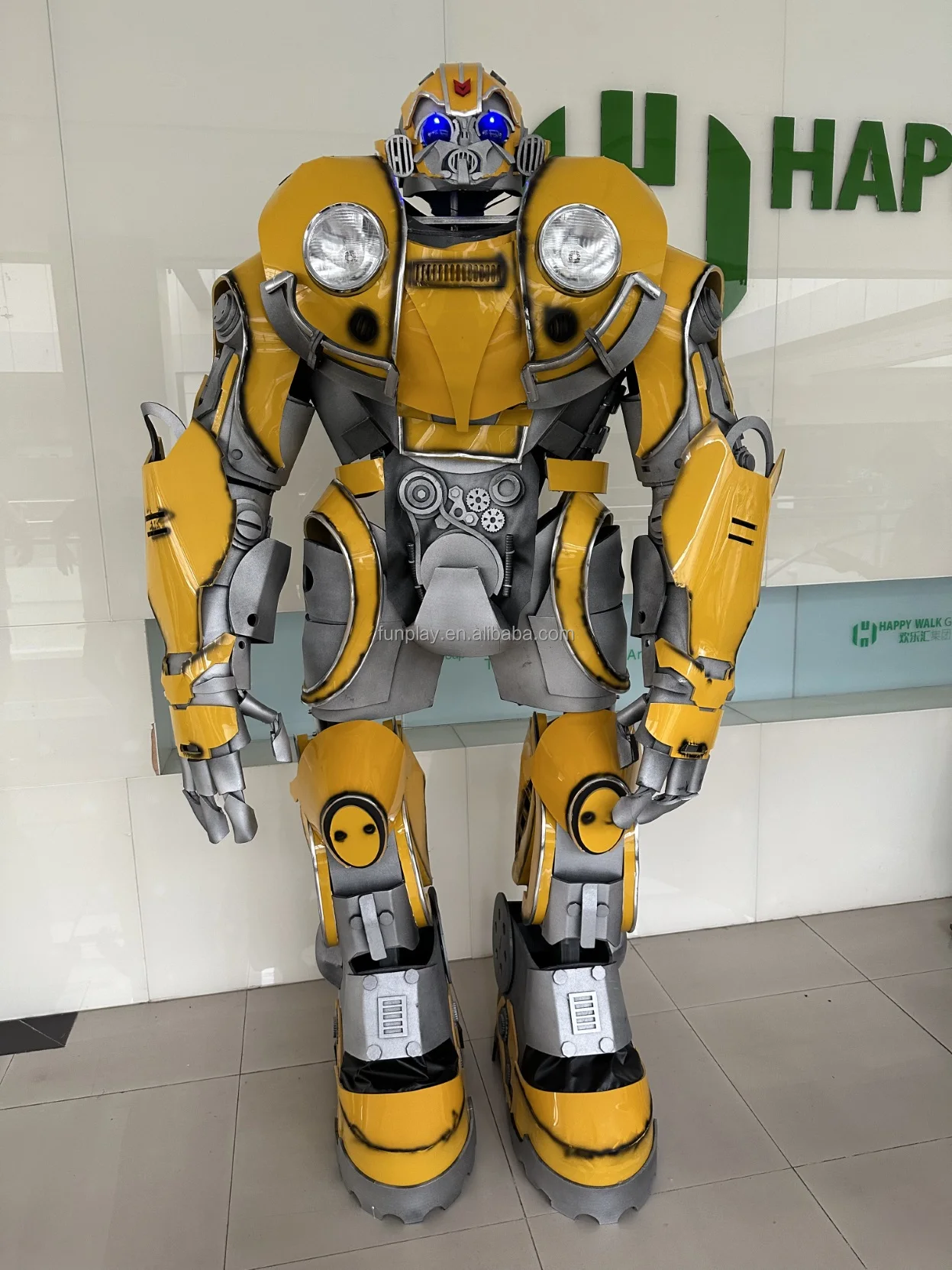 2.6 Meter LED Realistic Life Size Robot Car Costume for Adults Buy