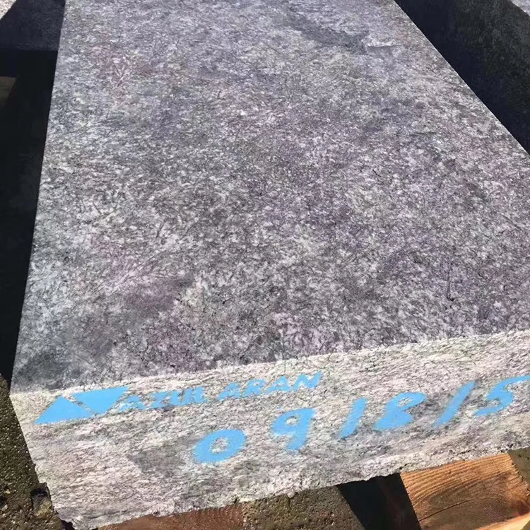 Factory Direct Stone Small Slabs Volga Spanish Allen Blue Granite for Flooring tiles