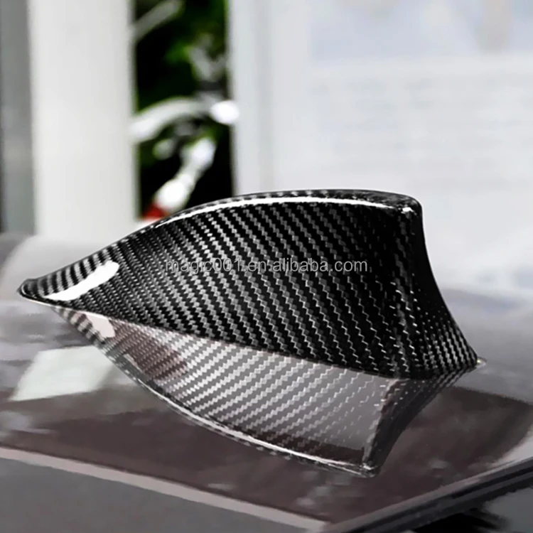 OMAC Car Shark Fin Antenna Roof Radio AM/FM Signal for RAM Black