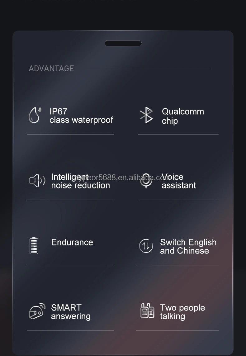 product tiypeor motorcycle helmet intercom bt headset v50 hands free call wireless noise reduction waterproof 1000m interphone-2