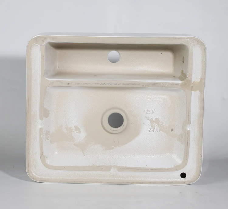 China Modern Above Counter Ceramic Vanity Hand Wash Basin for Hotel Bathroom Sink