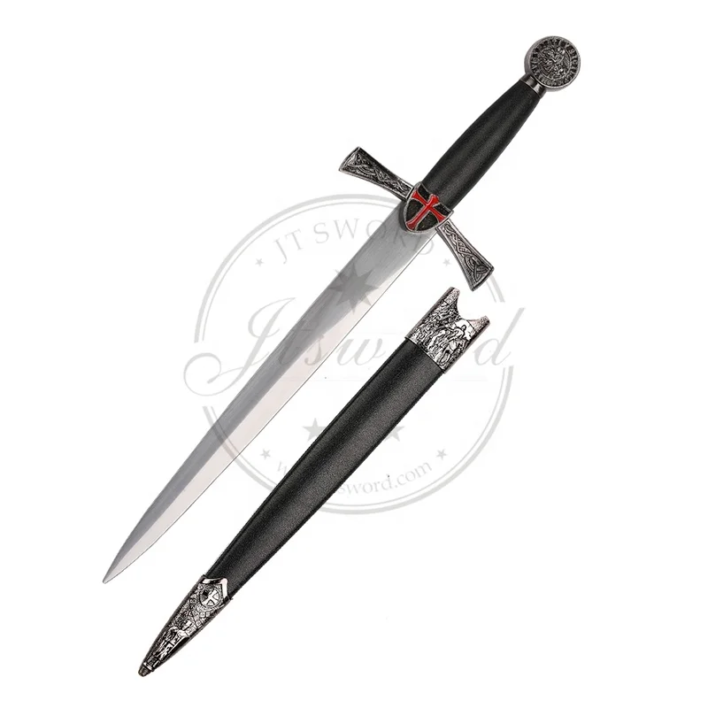 stainless steel blade medieval crusader knight souvenir sword
