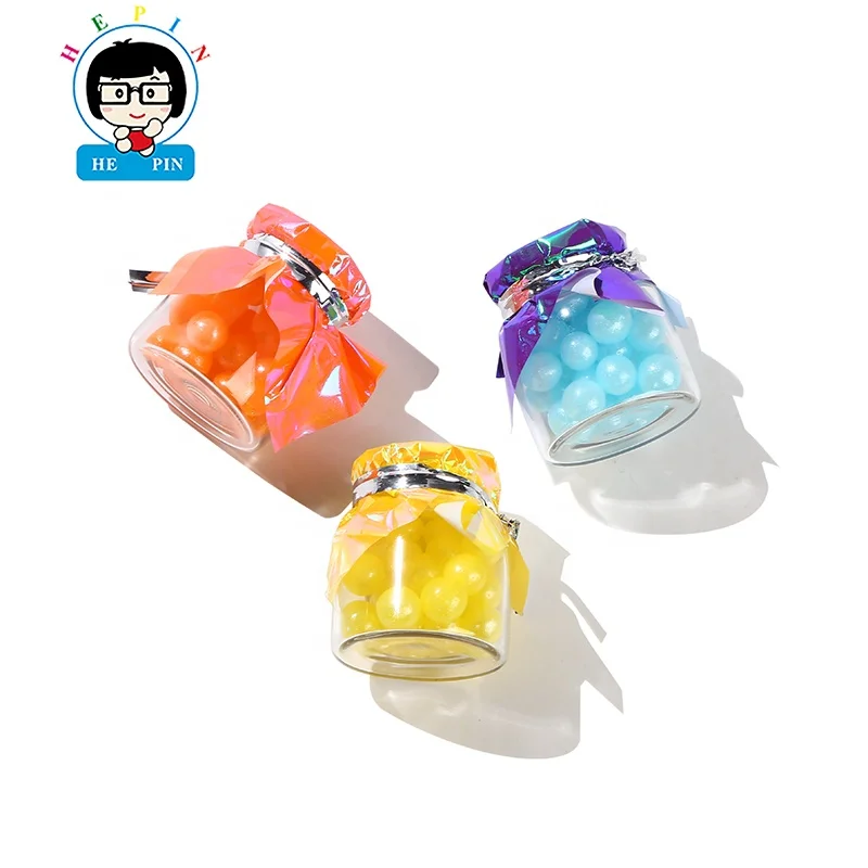 High Quality Pearl Shaped Pressed Tablet Candy Popular Colorful Hard Candy With Bottle