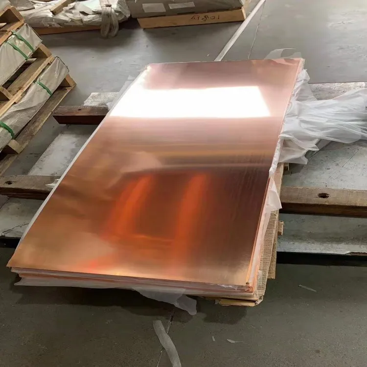Cathode Copper Sheet Factory Price 99.97 High Purity Copper 4x8 Copper Plate 30 Brass 99 Plates