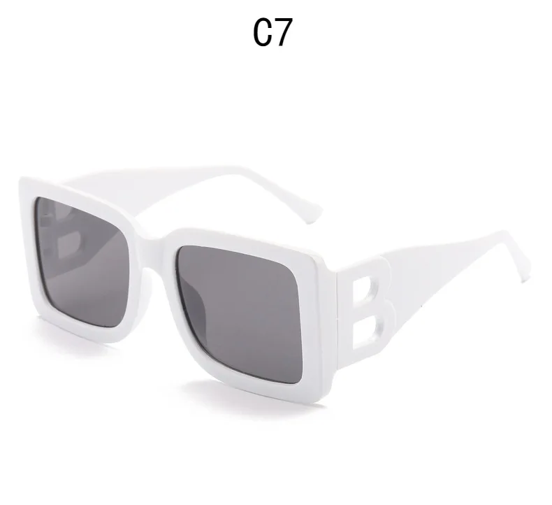  Tophacker Fashion Large Frame B Letters Sunglasses