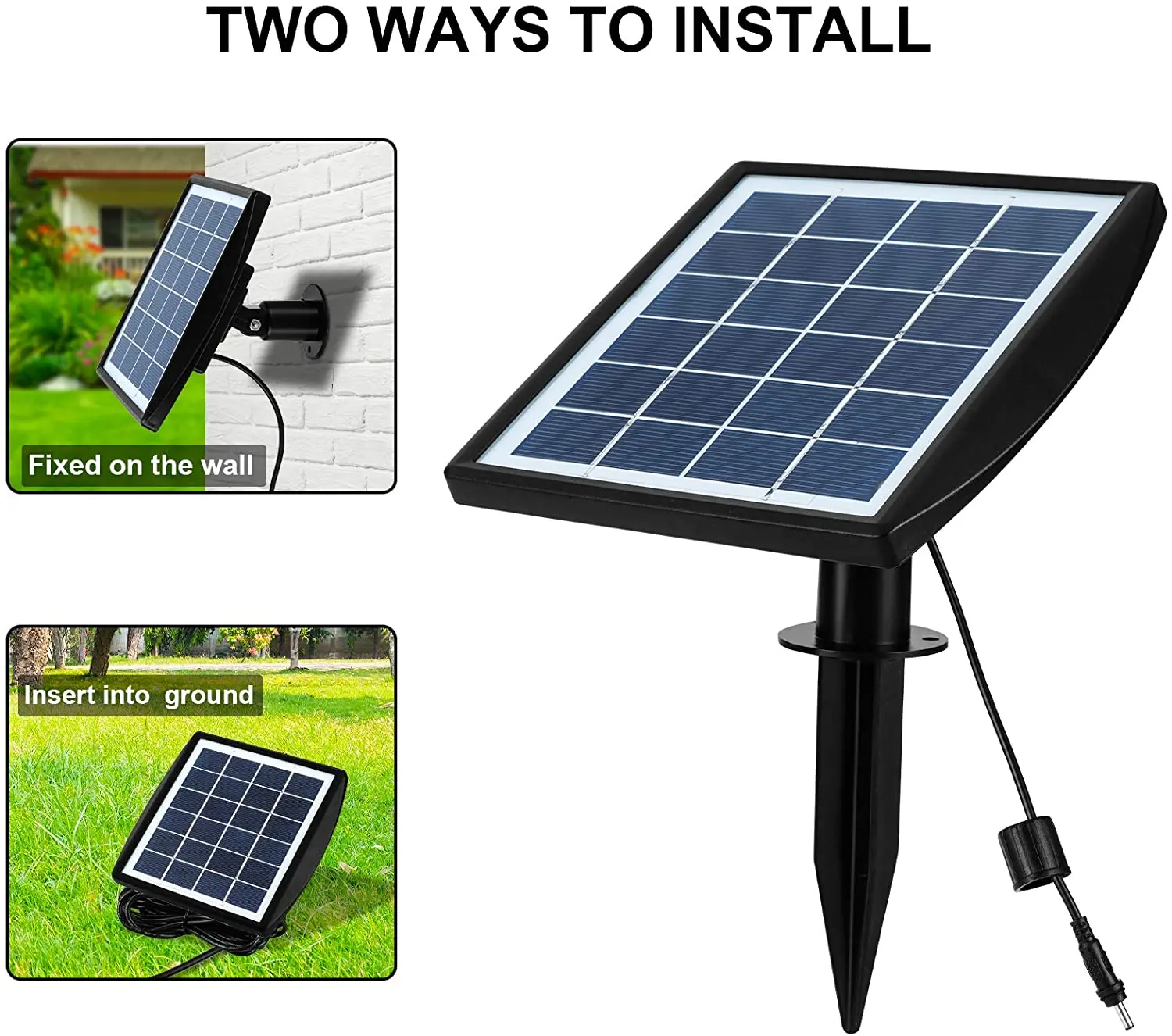 Pompa Fontana Solare 30W - Kit Per Giardino, Stagni E Vasche - Foto 7