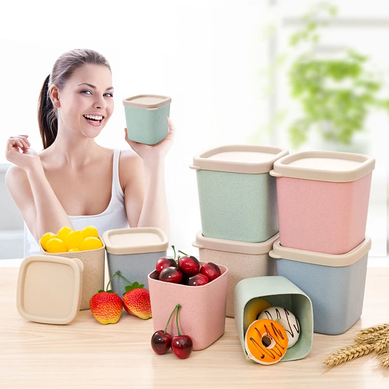 Wheat Straw Food Storage Container