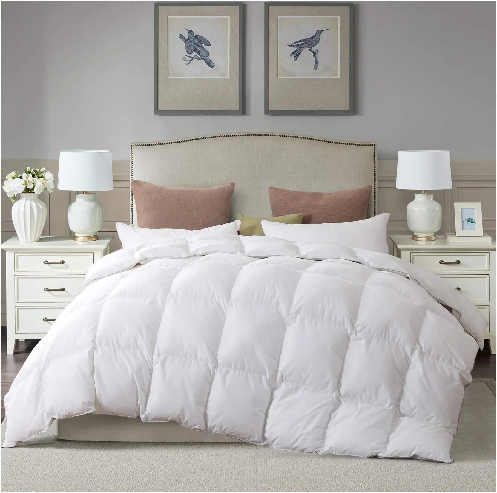 Luxurious White 100% Feather Bed Duvet