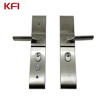 Iron Rustic Door Handle with Lock Most Popular Farmhouse Cottage Design