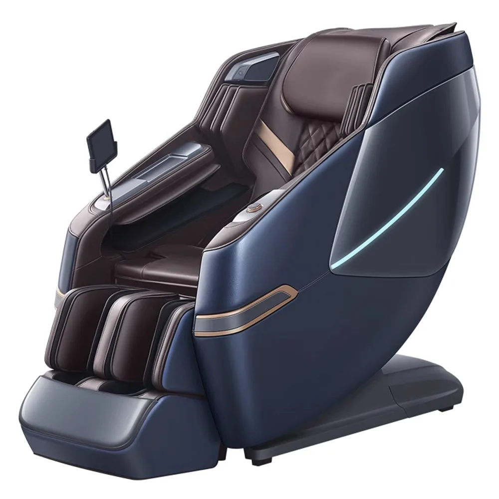 4D Zero Gravity Luxury Shiatsu Kneading Rolling Foot Leg Calf Massage Chair Full Body Silla Masaje