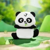 ตุ๊กตาแพนด้าดำขนาดเล็กสำหรับตกแต่ง