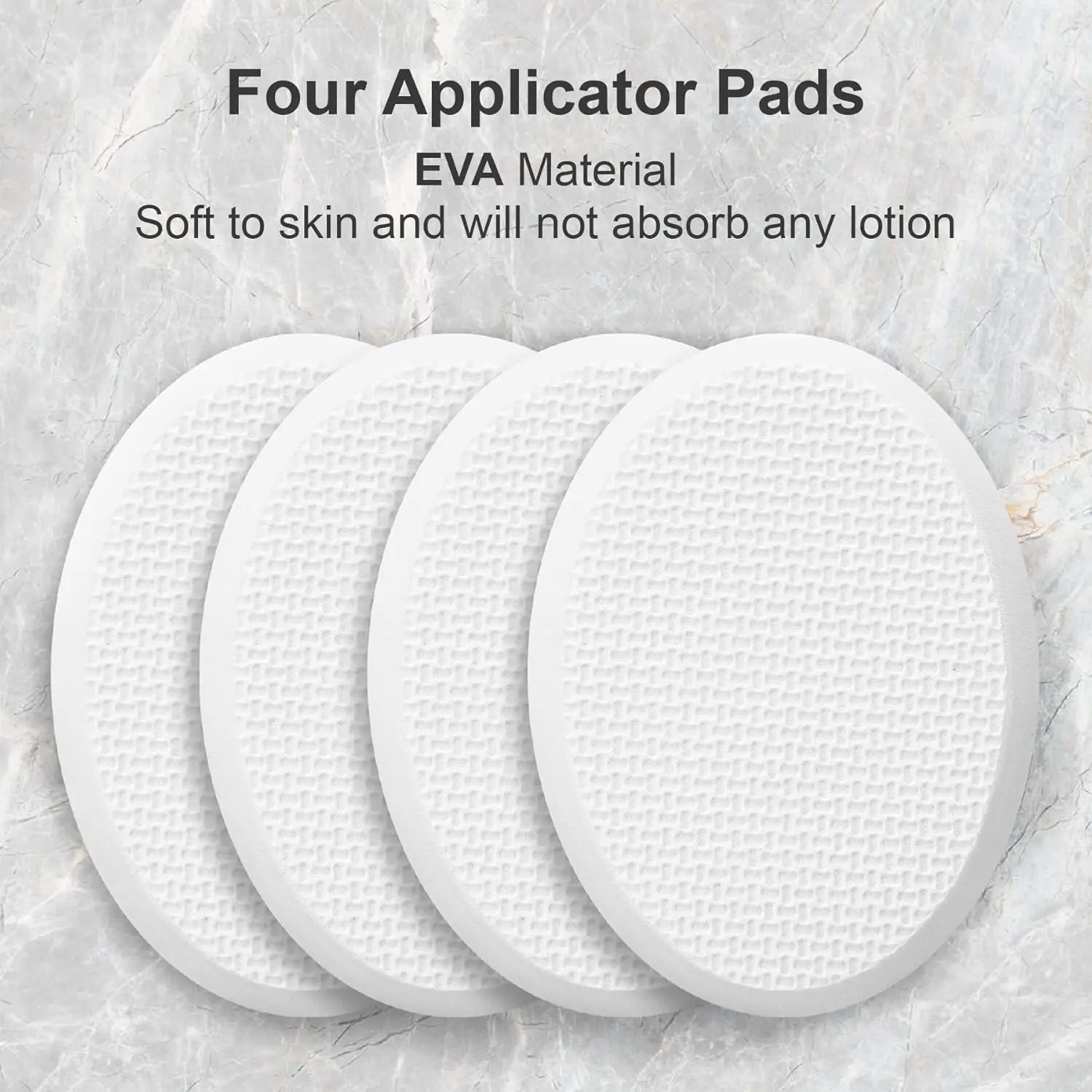 Back Lotion Applicator Long Reach Handle With Pad for Easy Self Application of Shower Bath Body Wash Brush
