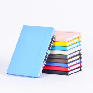 Hot Sale A5 Creative Notebook Stylish Elastic Leather Cover Printed Design for Daily Use for Study Business Artistic Meetings