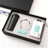 Black le buckle coffee cup, neck protector, PM137, 3pc set