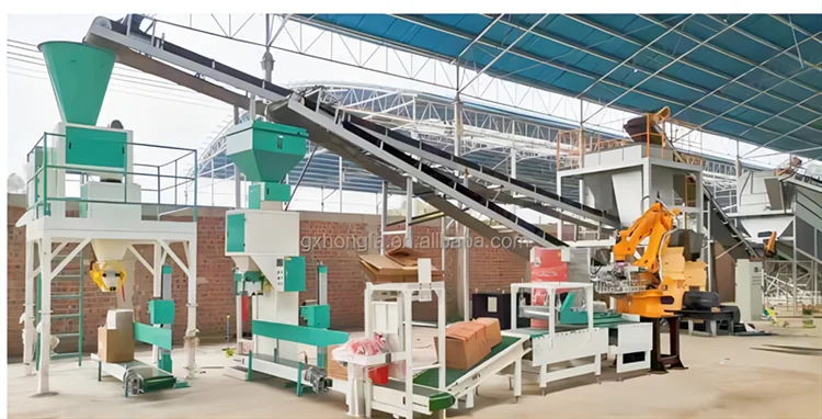 Hongfa Hot Sale Compost Agriculture Waste Bio Fertilizer /Manure Organic Fertilizer Granule Making Machine Made In China