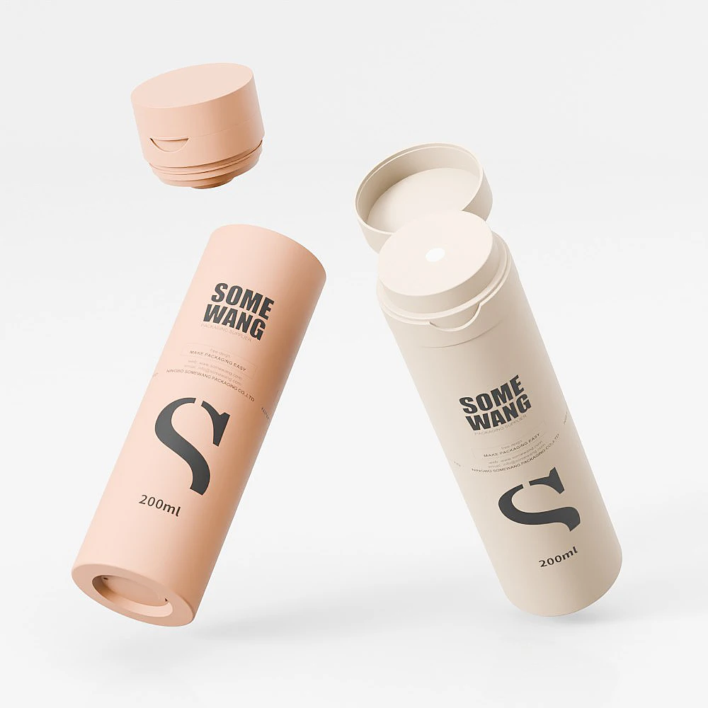 200ml PP Airless Plastic Bottle 30ml Cream Pet Cosmetic Jar Flip Top Cap Personal Care Hair Packaging Skincare Customizable Logo