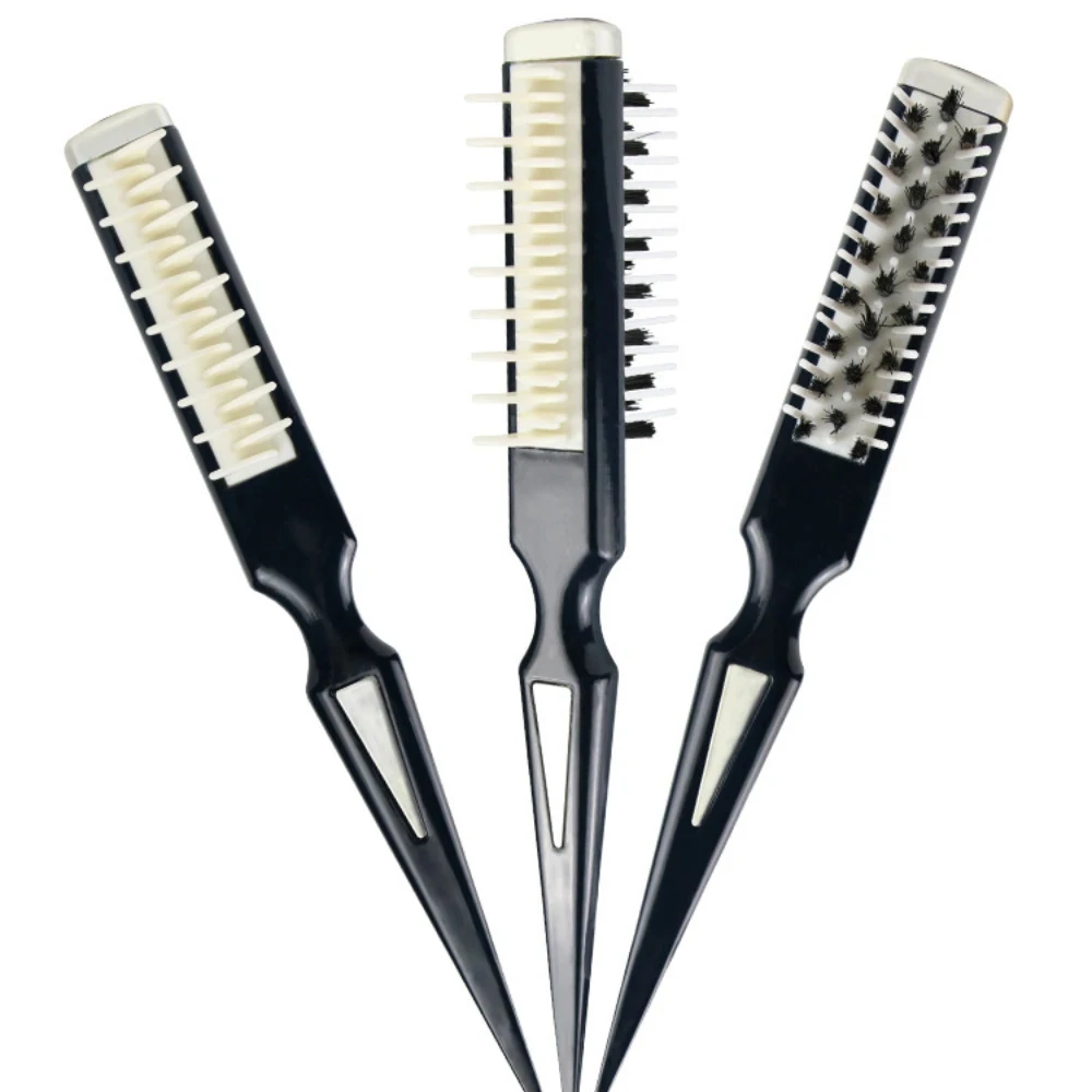 Профессиональная двухсторонняя многофункциональная расческа для волос укладки портативная