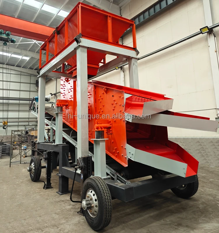 Factory Price Mining Mobile GZT and ZSW Vibrating Grizzly Screen Feeder