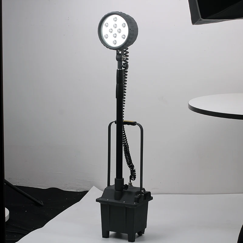 BW3210 LED Explosive Proof Portable Working Light Explosion Proof 24Dc LED Emergency Light Black