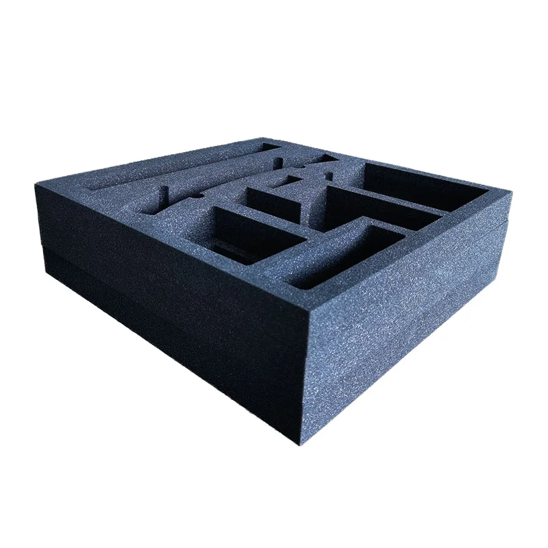 High Density Shockproof Polyethylene PU Custom Cut Foam with Die Cut Hole for Eco-Friendly Protective Packaging
