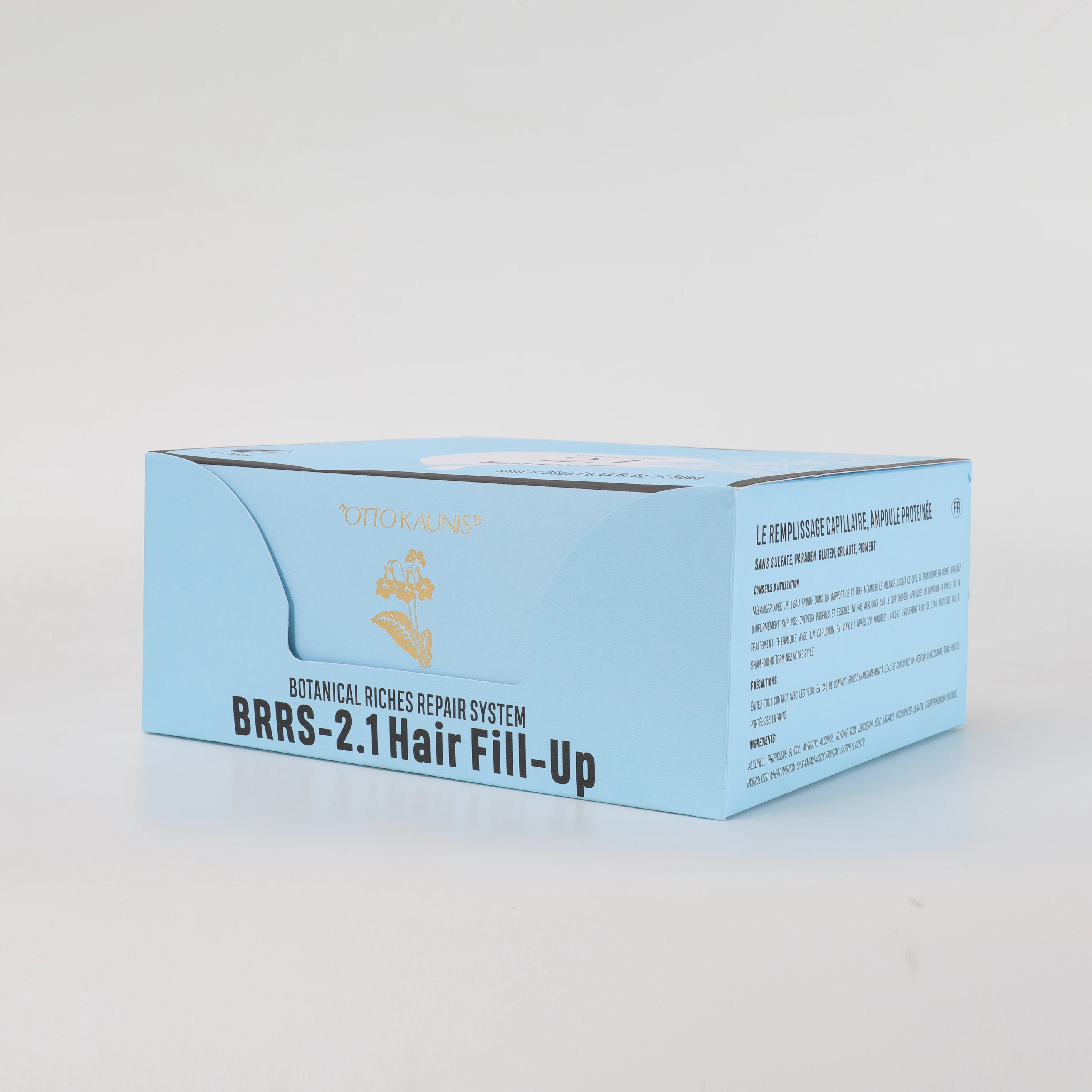 Новые продукты для ухода за волосами OTTO KAUNIS раствор для поврежденных волос протеиновый шелковистый наполнитель для волос ампульная обработка