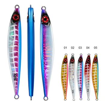 Jigging Pro Luminous Jigging Lure 40g 60g 80g 100g Shore Jig Lure for Mackerel Fish Hard Saltwater Fishing Lure Fishing Gear – Metal Jig – view 3