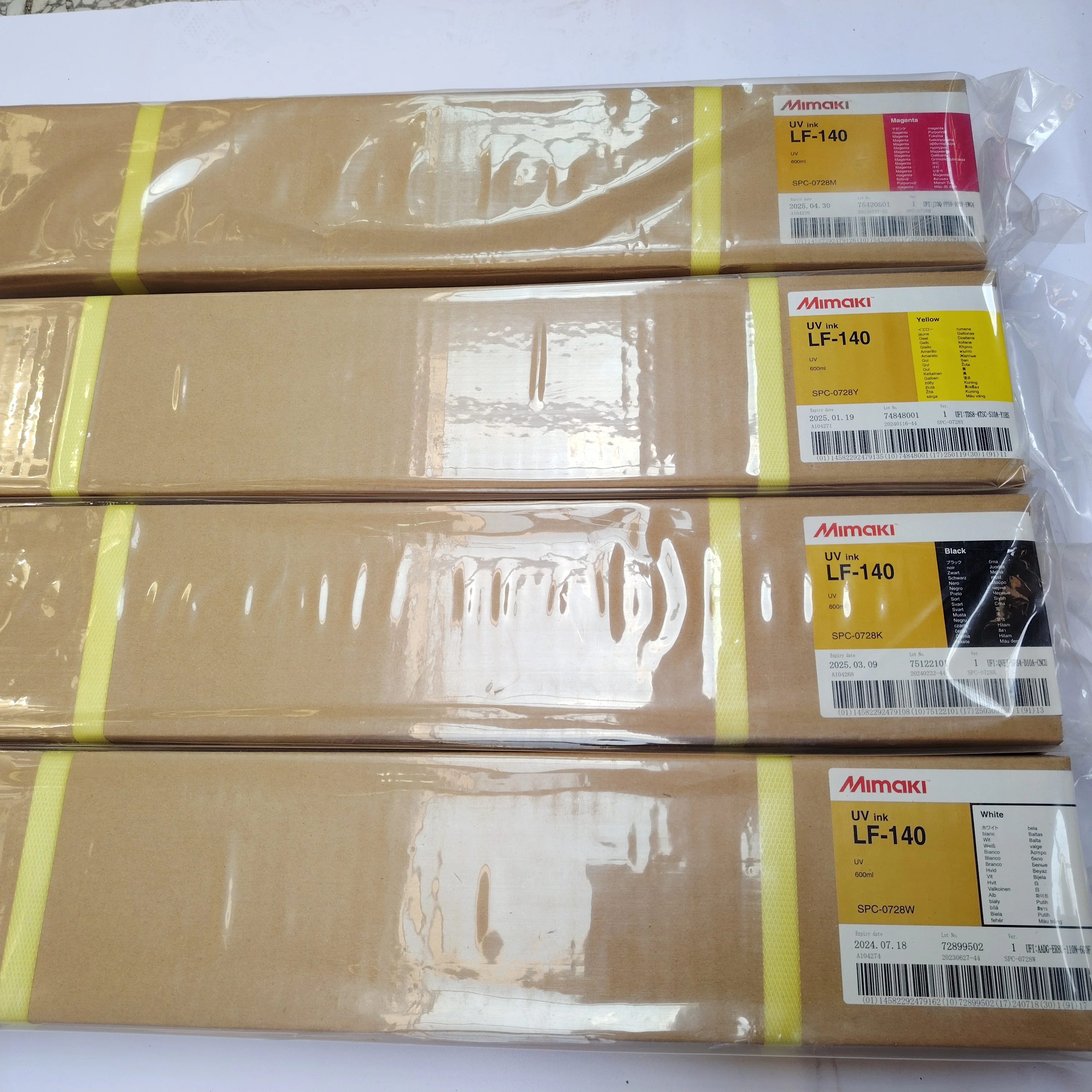Mimaki UV Ink Cartridge LF-140 SPC-0728 600ml for UJF Printers Mimaki UV Ink Cartridge LF-140 SPC-0728 600ml for UJF Printers