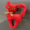 Gatto rosso dei cartoni animati 17 cm 22 g