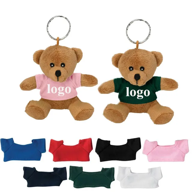 Customized Mini Bear Plush Keychains - Buy Customized Mini Bear Plush ...