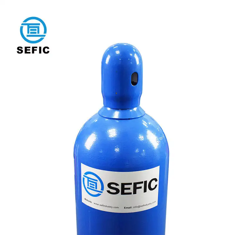 Refillable Steel High Quality Wholesale 40l 150bar 99.999% High Purity Sf6 Gas Bottle With Valve