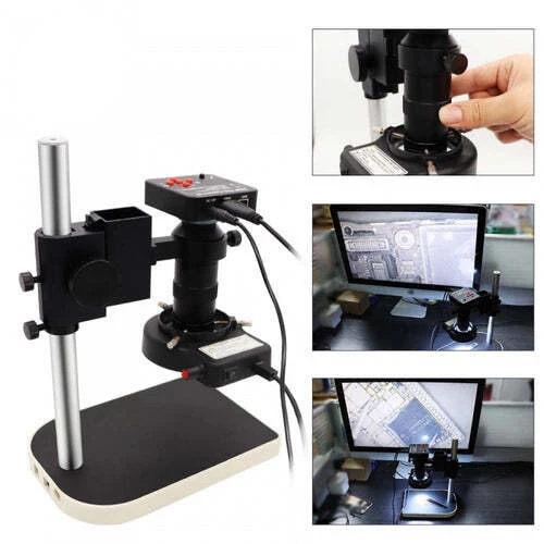 38MP 60F/S HDMI Microscope Camera for Phone Soldering Repair