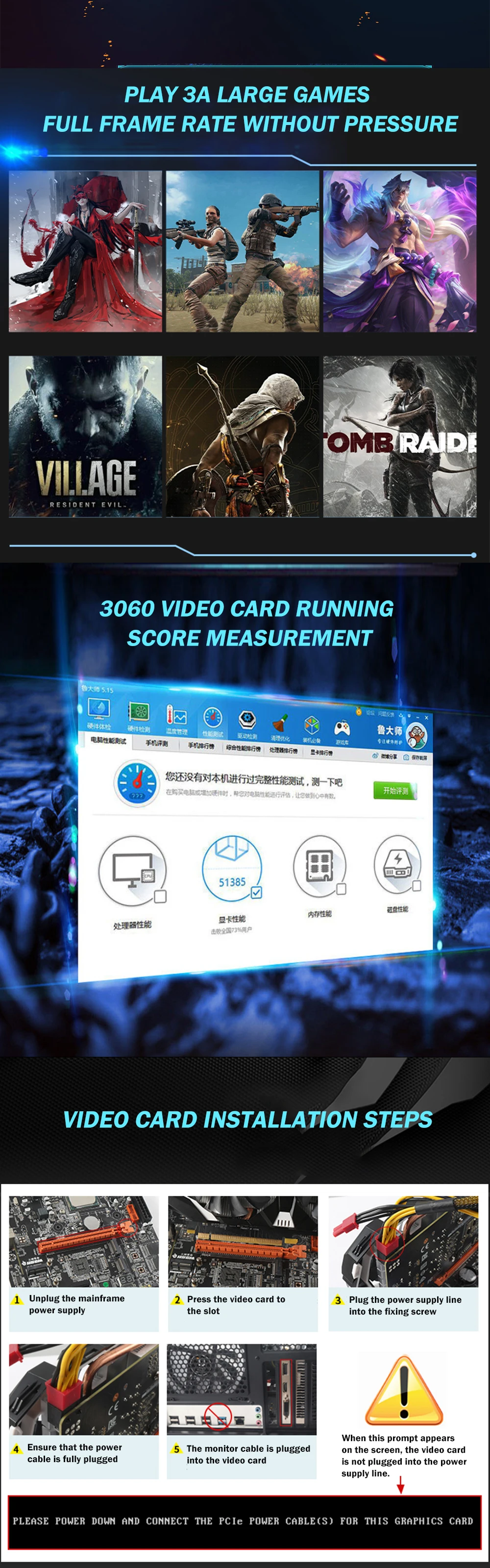 Wholesale Used Graphic Cards Rtx 3060 Ultra W Oc 12g Lhr 3060 Gpu