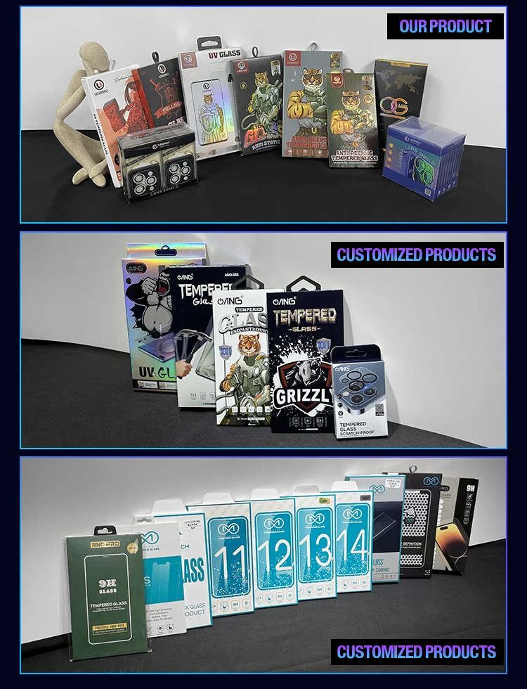 Unipro Hard Pc Case With Tempered Glass Screen Protector For Luxury