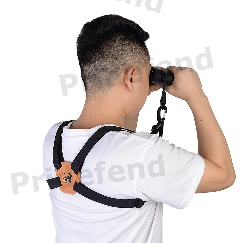 Adjustable Stretchy Camera Chest Harness With 2 Loop Connectors Optics