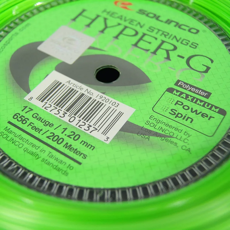Solinco hyper G 17G/1,25 струна в рулоне 660ft/200 м