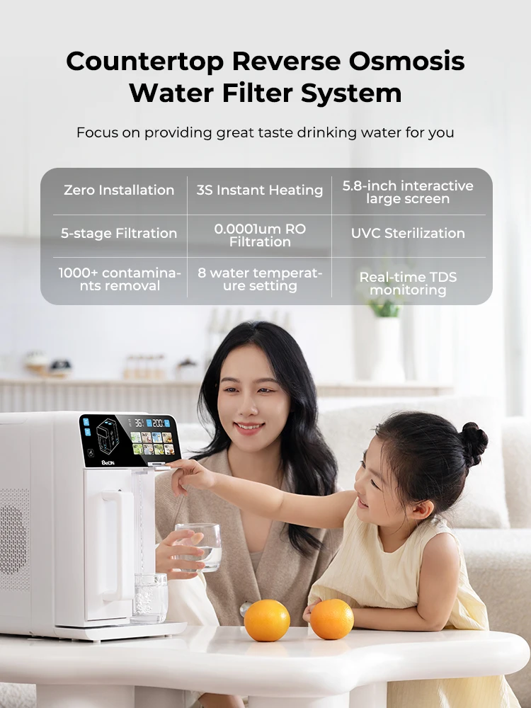 Smart Automatic Instant Hot Desktop Water Dispensers and Purifier