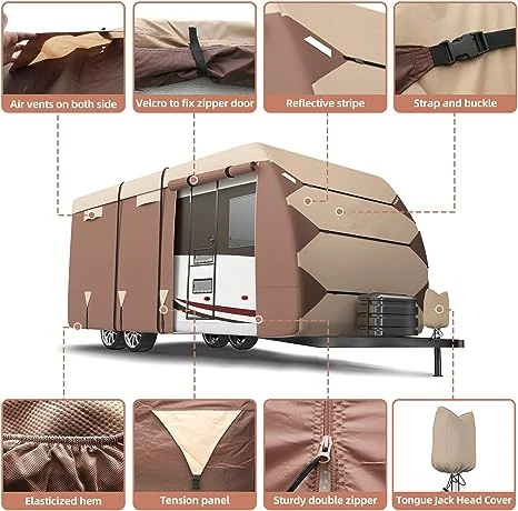 Motorhome Rv Thermal Insulation Rain Caravan Cover - Buy Caravan Rv ...