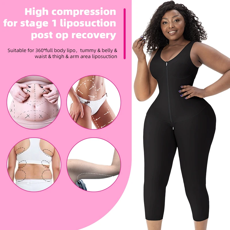 Thong Shapewear for Women Tummy Control Fajas Colombianas Body Shaper BBL  Stage 2 Post Surgery Compression Garment (Color : Skin, Size : XXXXXXL) :  : Clothing, Shoes & Accessories