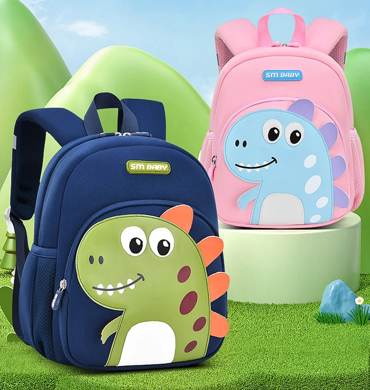 Custom Colorful Children Small Kids Baby Book Backpack Primary Toddler ...