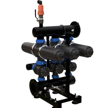 Large Flow Automatic Backwash Metal Disk Filter with Remote Monitoring 10 Bar Max Pressure for Farm Drip Irrigation System Pump