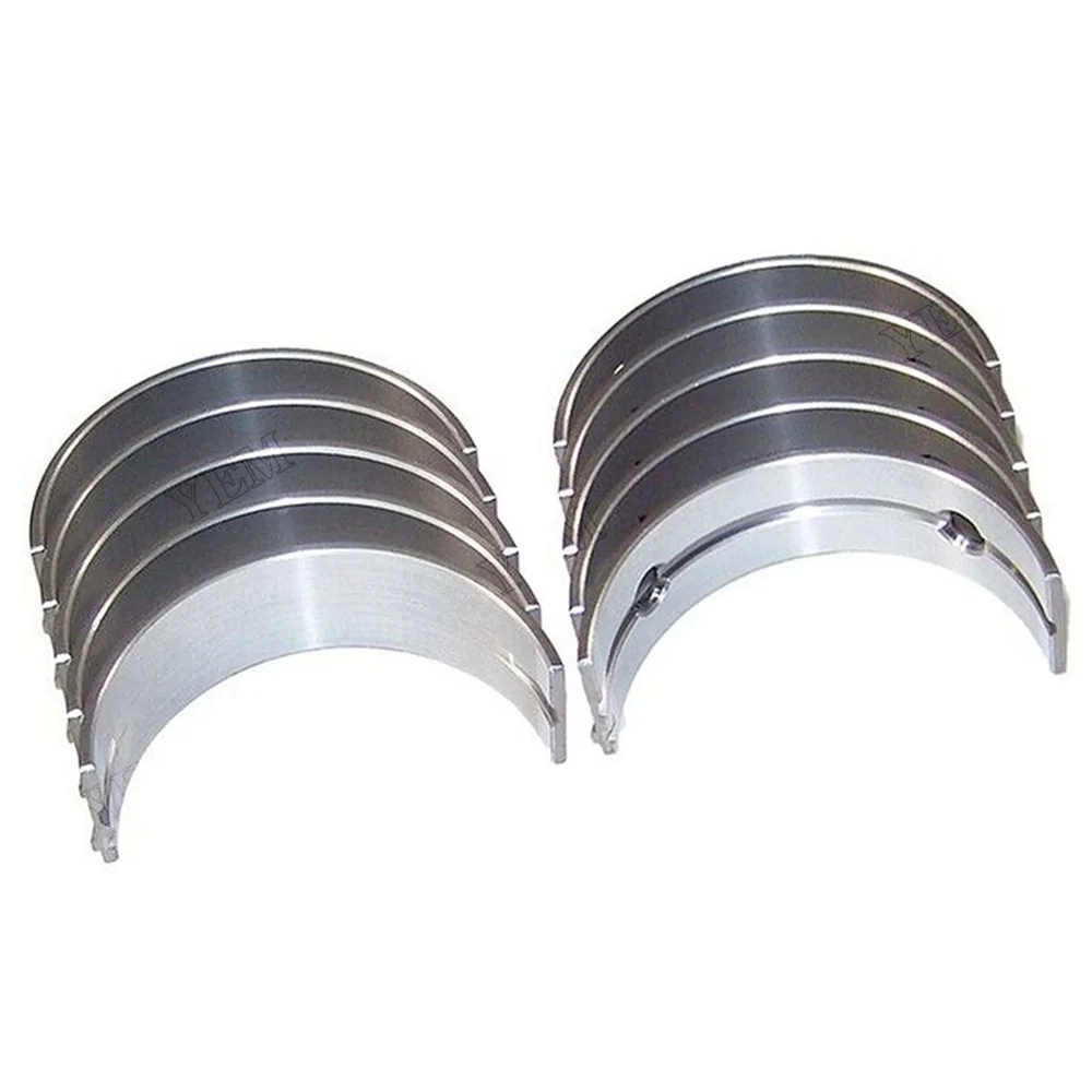 1 Set Main Bearing 15221-23480 for Kubota V1902 Engine KH-151 KH-191 KX121-3 KX161-2 U35 L2250F L2850F L345DT M4000 M4700