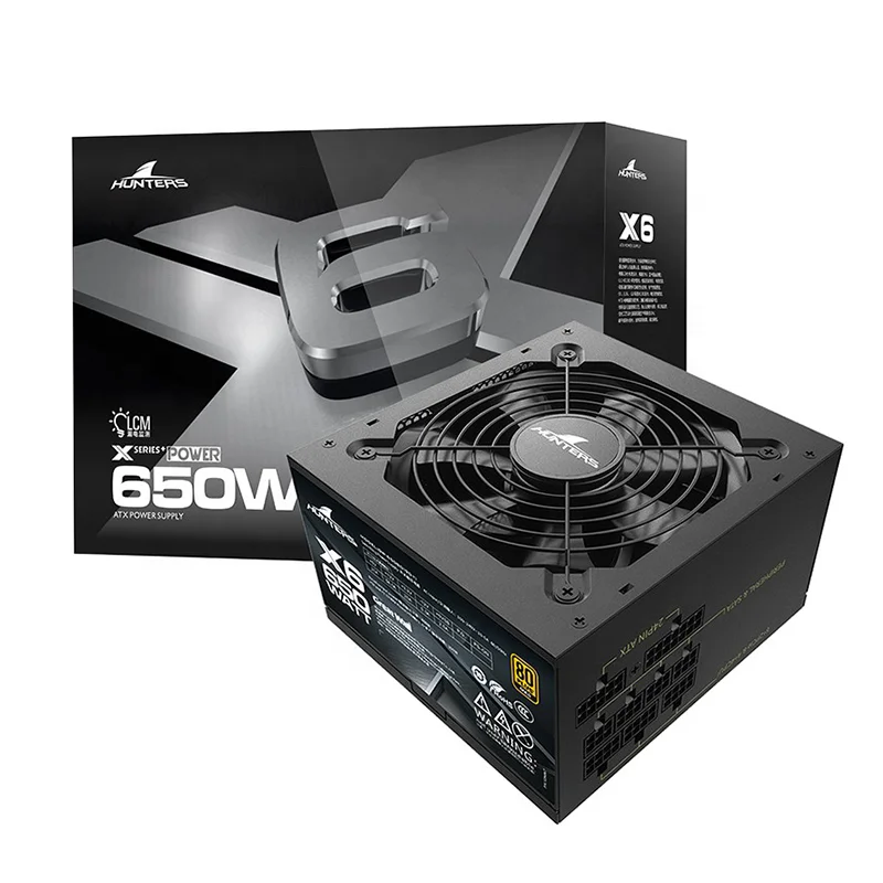 Great Wall 650W X6 Power Supply - Reliable Desktop Solution 